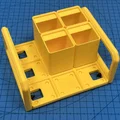 Khay đế Gridfinity xếp chồng 3x3 (Stackable Gridfinity base tray - 3x3) - Thumbnail 2