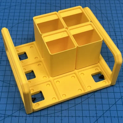Khay đế Gridfinity xếp chồng 3x3 (Stackable Gridfinity base tray - 3x3)