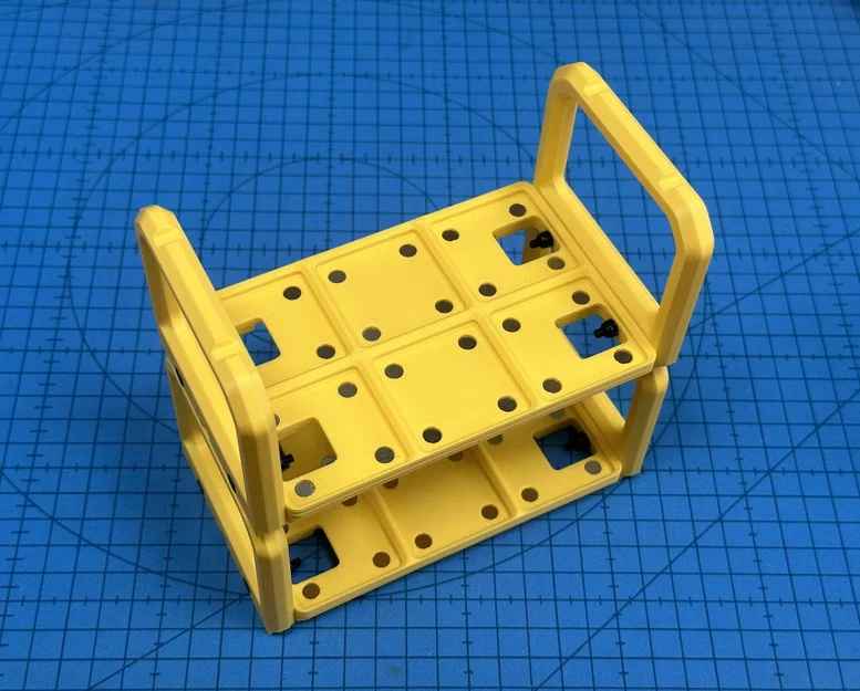Khay base Gridfinity xếp chồng 2x3 (Stackable Gridfinity base tray - 2x3) - Image 3