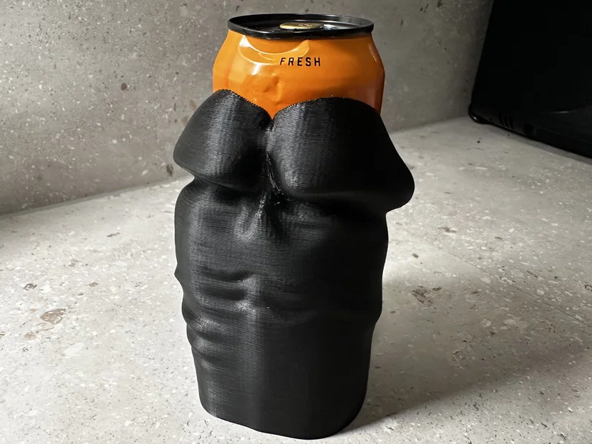 Phụ kiện bọc lon nước độc đáo Sippy (Mẫu in 3D giải trí) - Image 1