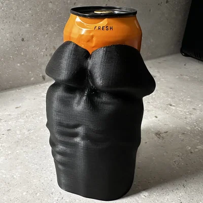 Phụ kiện bọc lon nước độc đáo Sippy (Mẫu in 3D giải trí)