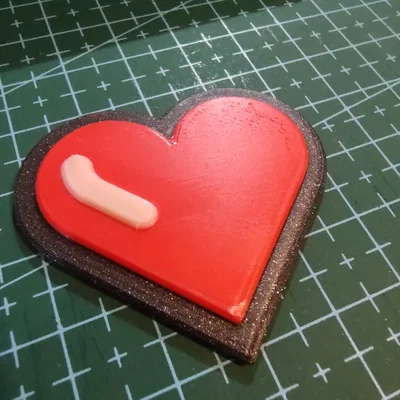 Ghim Cài Emoji Heart Pins