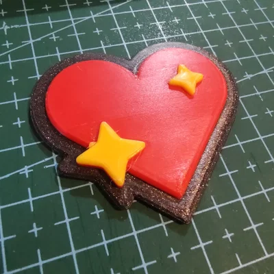 Ghim Cài Emoji Heart Pins