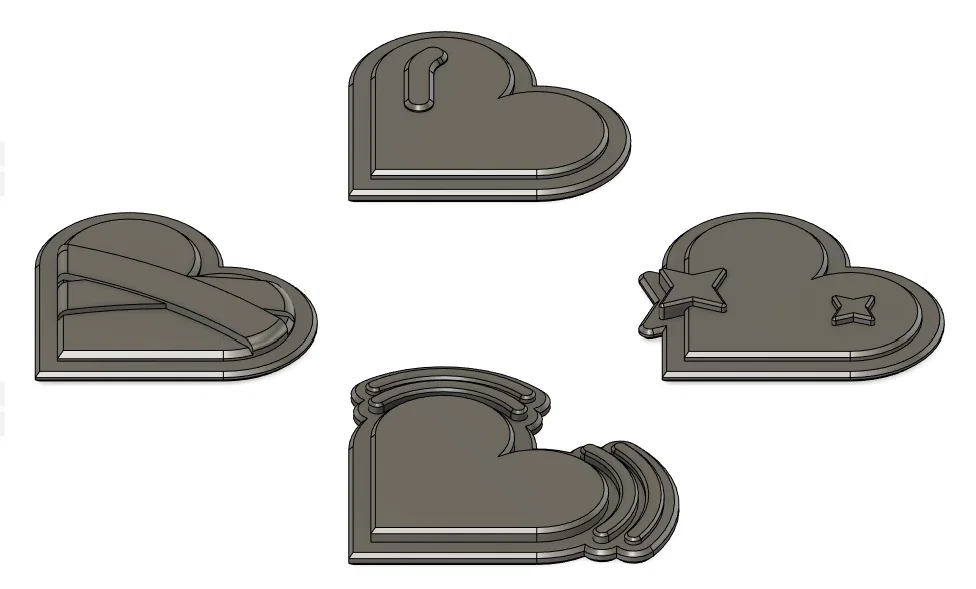 Ghim Cài Emoji Heart Pins - Image 10