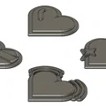 Ghim Cài Emoji Heart Pins - Thumbnail 10