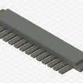 Lược gel agarose tham số (Parametric Agarose Gel Comb) - Thumbnail 1