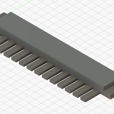 Lược gel agarose tham số (Parametric Agarose Gel Comb)