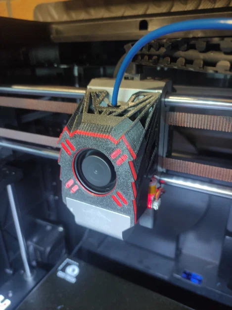 QIDI X Max 3: Vỏ đầu in trước/sau mới với fan 2510 - Image 3