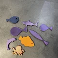 Floating fishies – Bộ sinh vật biển nổi - Thumbnail 3