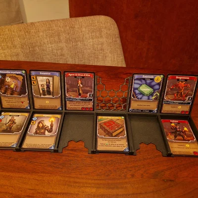 Khay giữ bài cho Dune & Clank! - Deck Building