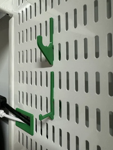 Móc treo chịu lực cho bảng Elfa Pegboard in 3D tiện lợi - Image 1