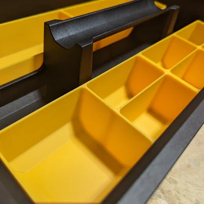 Khay ngăn lồng nhau Toughbuilt Stacktech (Tray Nesting Bins)