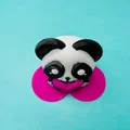 Mô hình gấu trúc Panda ôm trái tim 3D cực dễ thương - Thumbnail 6