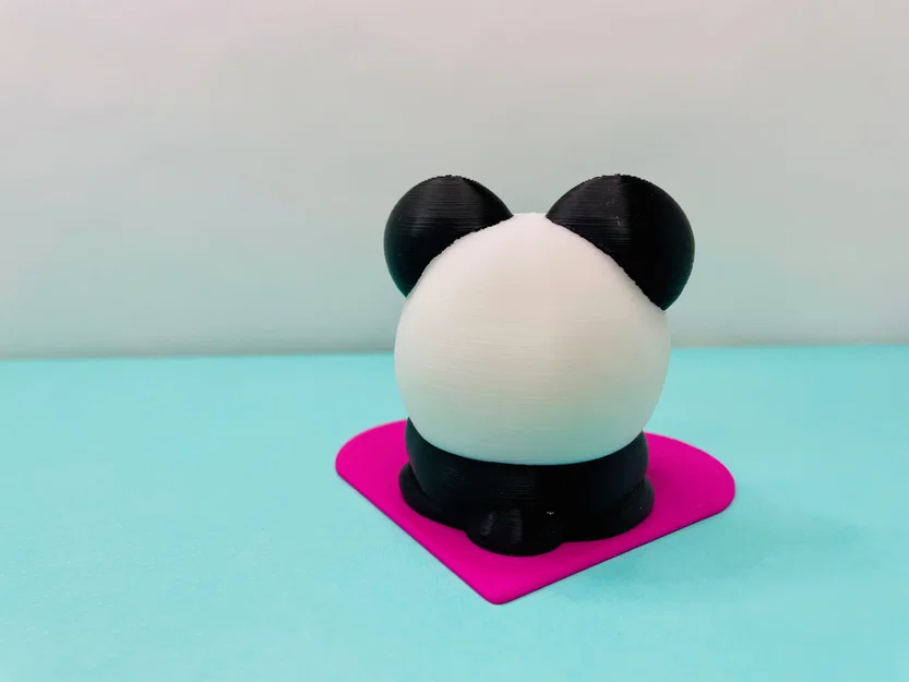 Mô hình gấu trúc Panda ôm trái tim 3D cực dễ thương - Image 8
