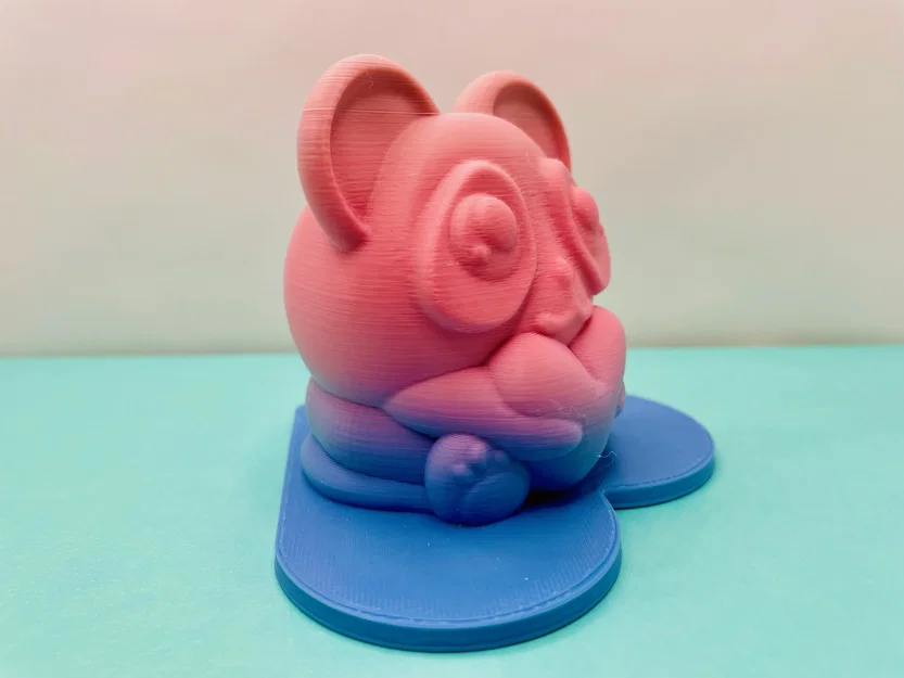 Mô hình gấu trúc Panda ôm trái tim 3D cực dễ thương - Image 10