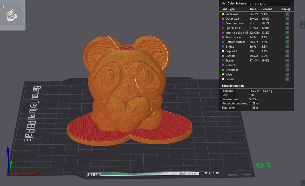 Mô hình gấu trúc Panda ôm trái tim 3D cực dễ thương - Image 13