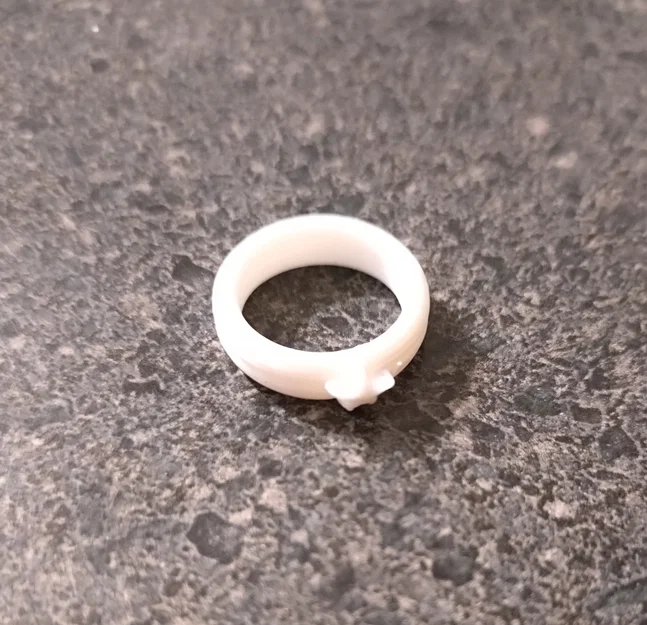 Nhẫn hình ngôi sao xinh xắn cho bé (đường kính 14mm) - Image 1
