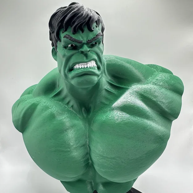Tượng Bán Thân Hulk - Nhiều Màu - Không Cần Supports - Image 1