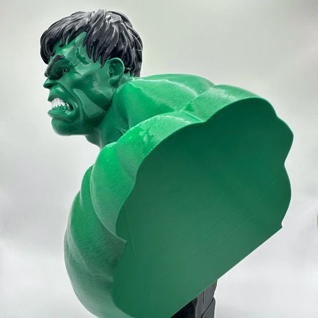 Tượng Bán Thân Hulk - Nhiều Màu - Không Cần Supports - Image 2