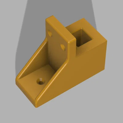 Giá treo tường kệ IKEA IVAR (wall mount bracket) có khoảng hở đi dây