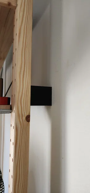 Giá treo tường kệ IKEA IVAR (wall mount bracket) có khoảng hở đi dây - Image 6