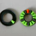 Vòng bi xoay Lazy Susan (Axial Roller Bearing) in 3D - Thumbnail 5