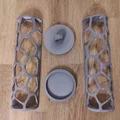 Bộ máng treo Suet Fat Ball Feeder (đựng 3 viên fat ball) - Thumbnail 5