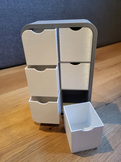 Tủ ngăn kéo cho Barbie (Barbie dresser with drawers) - Image 2