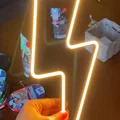 Khung đèn Neon hình tia chớp (Lightning Bolt) trang trí độc đáo - Thumbnail 3