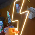 Khung đèn Neon hình tia chớp (Lightning Bolt) trang trí độc đáo - Thumbnail 7