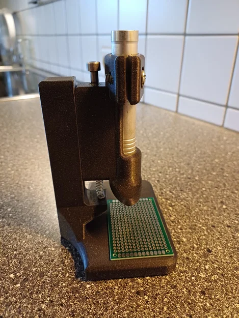 PCB Drill – Chân đế khoan PCB dẫn hướng tuyến tính cho Proxxon - Image 2