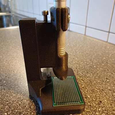 PCB Drill – Chân đế khoan PCB dẫn hướng tuyến tính cho Proxxon