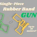 Súng bắn dây thun một mảnh (Single-Piece Rubber Band Gun) - Thumbnail 1