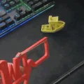 Súng bắn dây thun một mảnh (Single-Piece Rubber Band Gun) - Thumbnail 2
