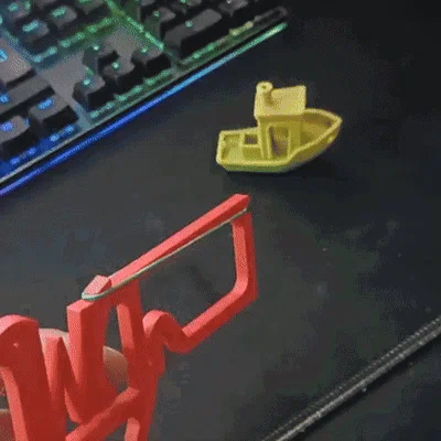 Súng bắn dây thun một mảnh (Single-Piece Rubber Band Gun)