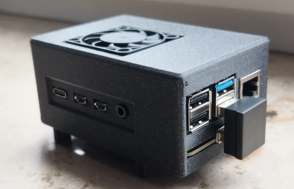 Vỏ cho Raspberry Pi 4 dùng GeeekPI Cooler và M.2 NVMe - Image 1