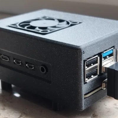 Vỏ cho Raspberry Pi 4 dùng GeeekPI Cooler và M.2 NVMe