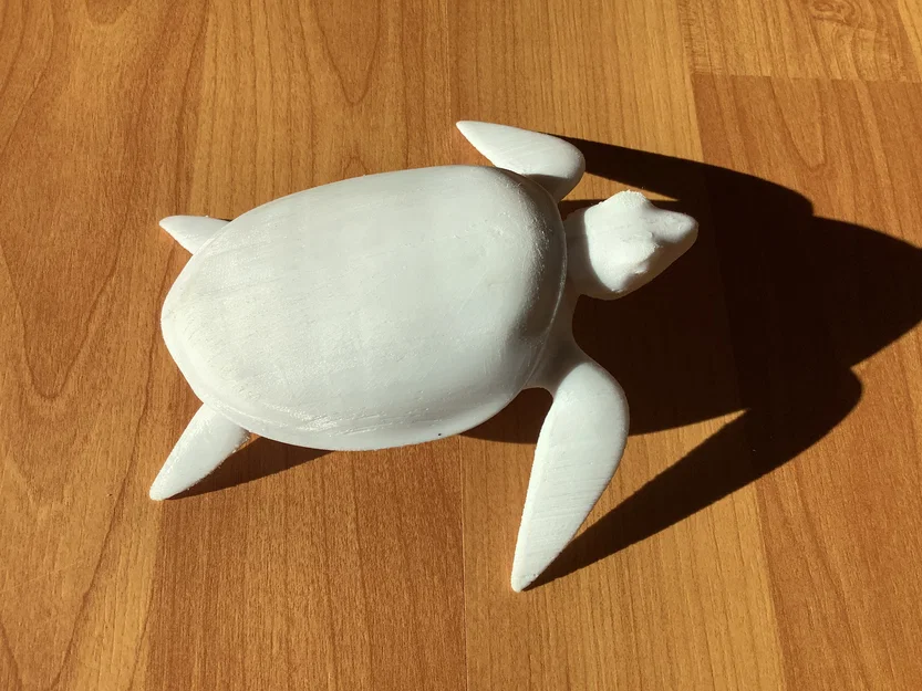 Mô hình chú rùa 3D thông minh không cần hỗ trợ - Image 1
