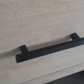 Tay nắm ngăn kéo hiện đại 128mm - Thiết kế in 3D tối giản - Thumbnail 1