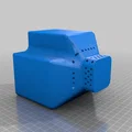 Chậu Trồng Cây Thông Minh 2 Ngăn (Tự Tưới) - Mẫu In 3D Độc Đáo - Thumbnail 2