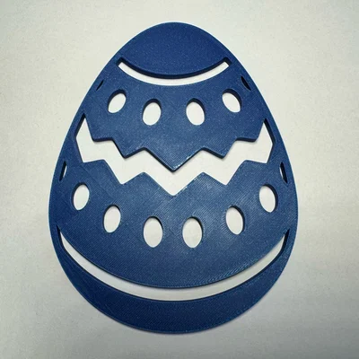 Mô hình trang trí Trứng Phục Sinh (Easter Egg) in 3D xinh xắn