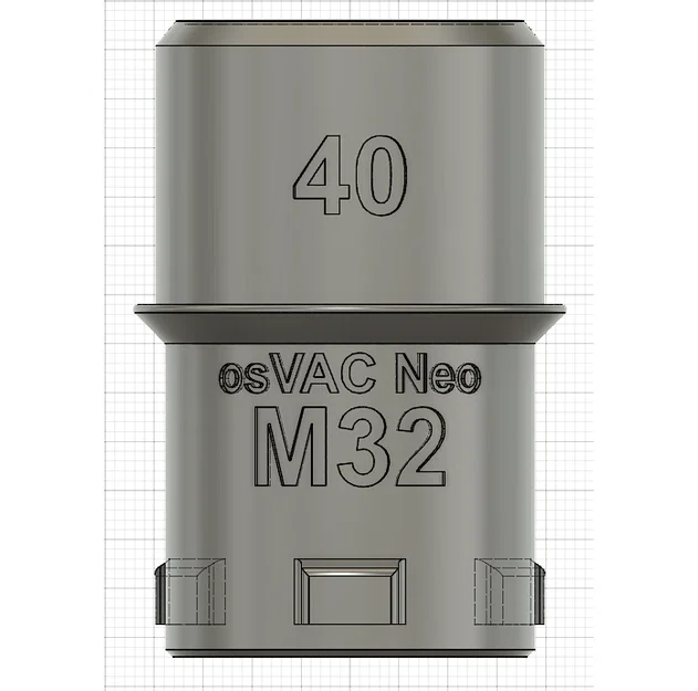 osVAC neo M32 DN40 – Adapter M32 sang DN40 - Image 1