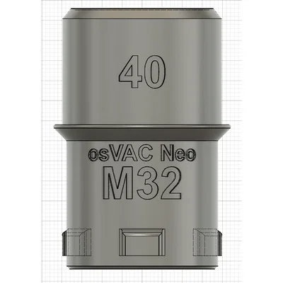 osVAC neo M32 DN40 – Adapter M32 sang DN40
