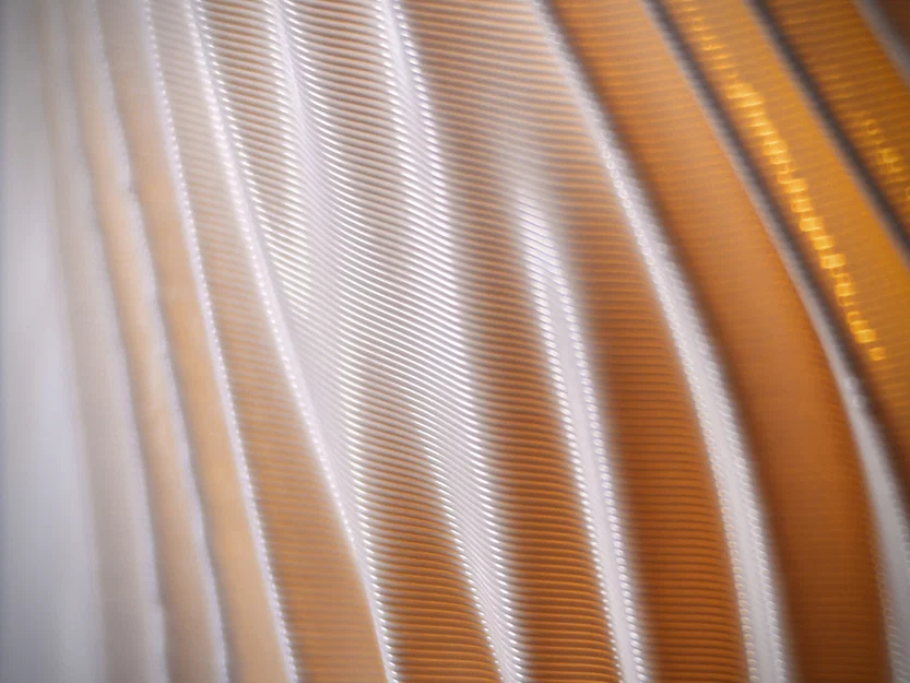 Chụp đèn xoắn gợn sóng (Helical waves lamp shade) - Image 4