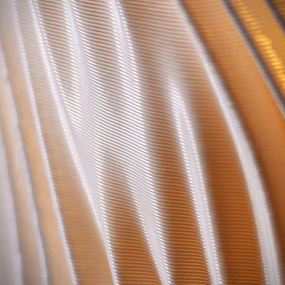 Chụp đèn xoắn gợn sóng (Helical waves lamp shade)