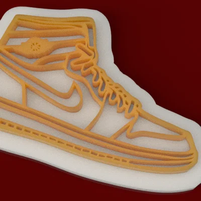 Móc khóa Nike Jordan Air in 3D thời trang cho tín đồ sneaker