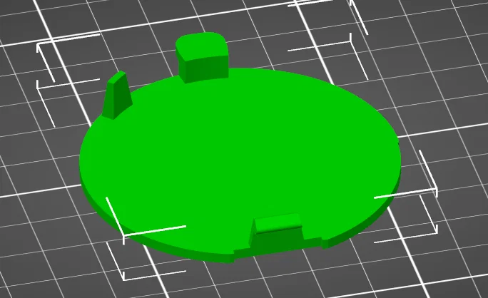 Nắp Đậy Móc Kéo Cho Xe Mazda CX3 (Tow Cover) - File In 3D - Image 1