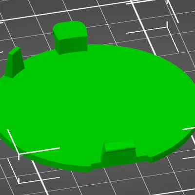 Nắp Đậy Móc Kéo Cho Xe Mazda CX3 (Tow Cover) - File In 3D