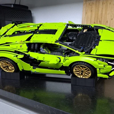 Chân đế Lego Technic Lamborghini Sîan (nghiêng 30°)
