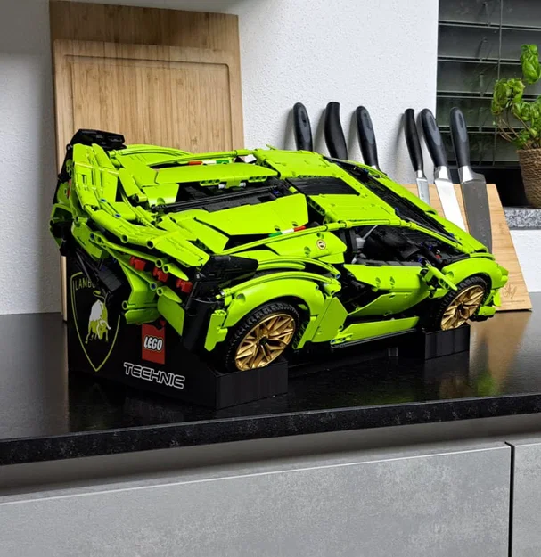 Chân đế Lego Technic Lamborghini Sîan (nghiêng 30°) - Image 5